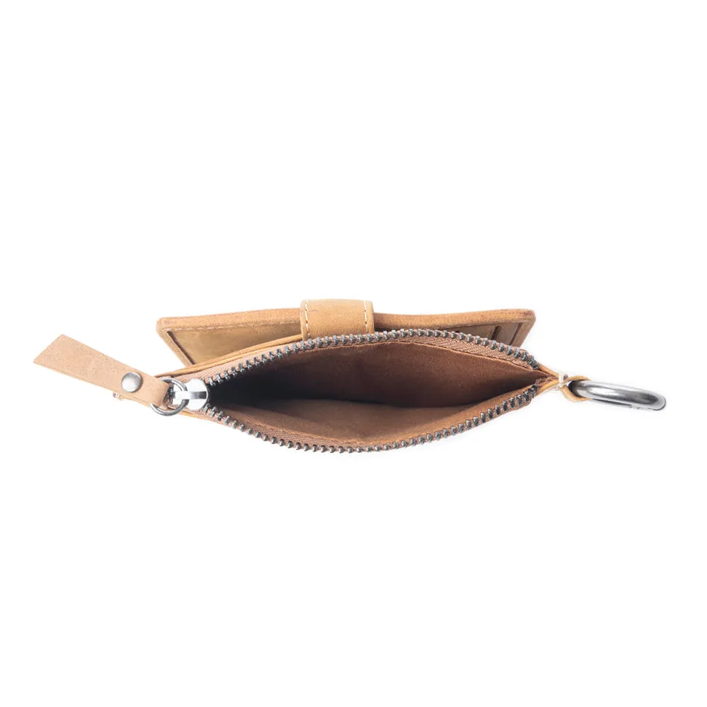 Wind Rider Credit Card Holder In Brown sold by Myra Bag product image thumbnail 5