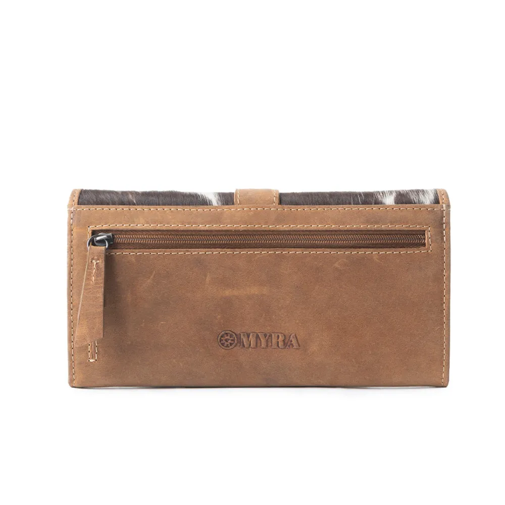 Wind Rider Wallet In Black & White sold by Myra Bag product image thumbnail 3