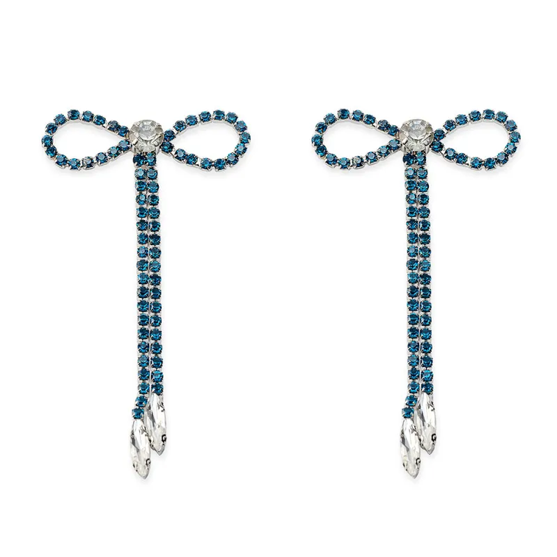 Starlight Lasso Earrings In Black sold by Myra Bag