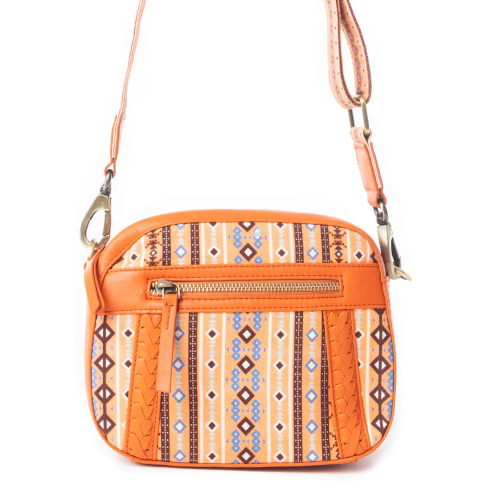Pueblo Pointe Crossbody Bag In Red sold by Myra Bag
