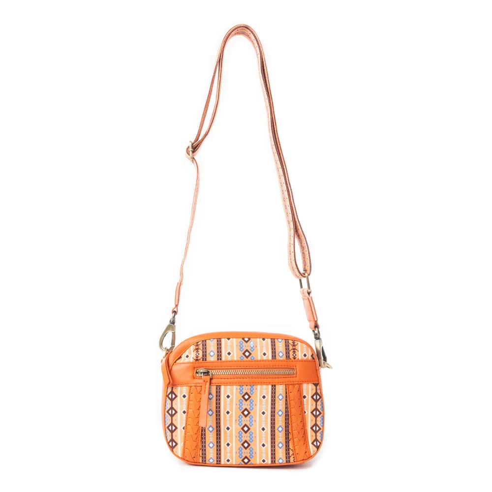 Pueblo Pointe Crossbody Bag In Red sold by Myra Bag product image thumbnail 2