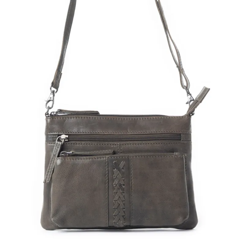 Wind Rider Shoulder Bag In Olive sold by Myra Bag