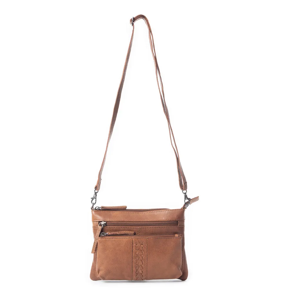 Wind Rider Shoulder Bag In Cognal sold by Myra Bag product image thumbnail 2