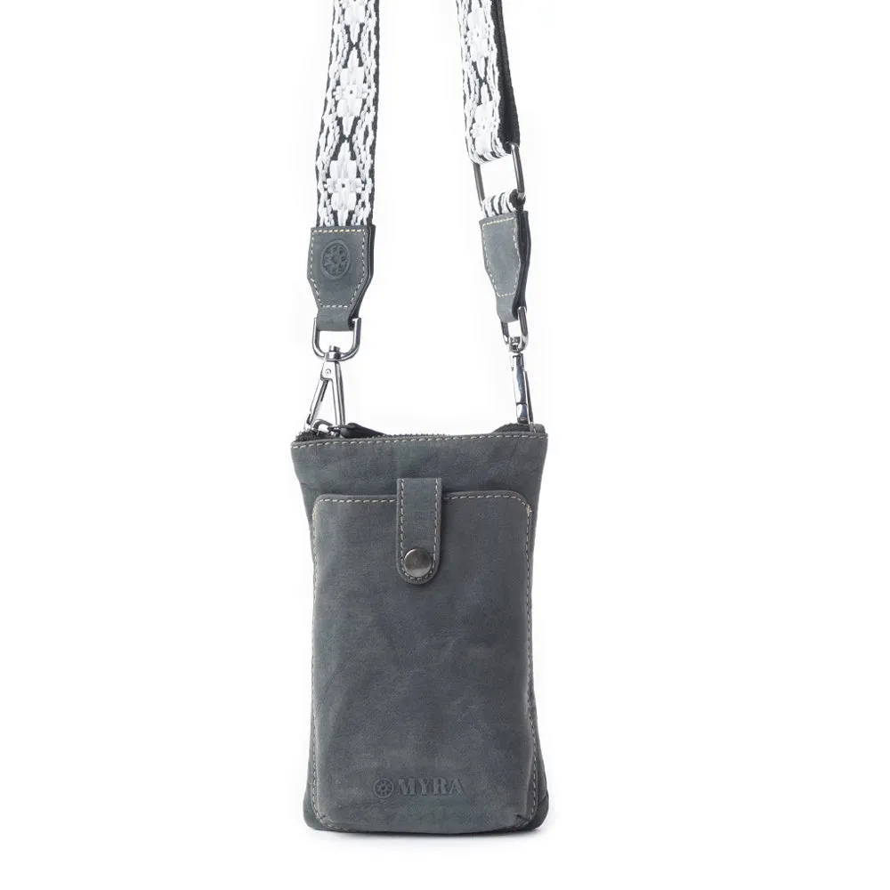 Saguaro Scout Leather Bag In Black sold by Myra Bag