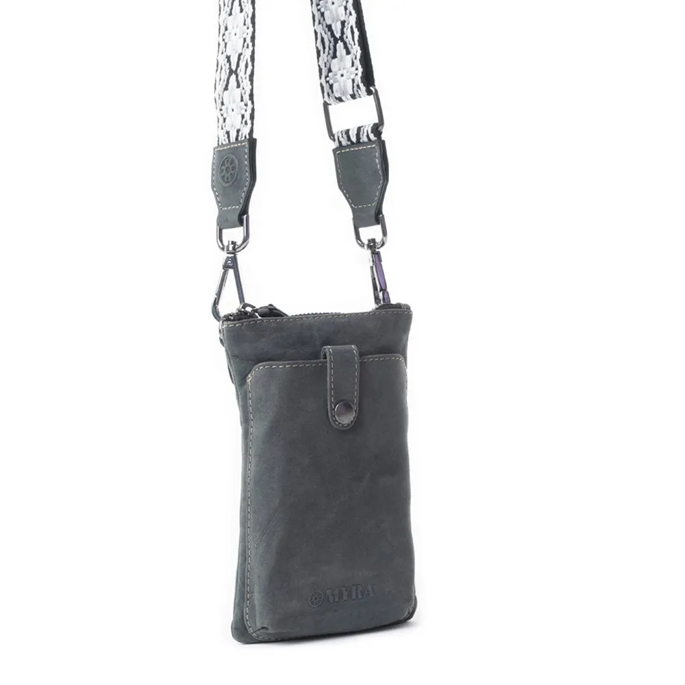 Saguaro Scout Leather Bag In Black sold by Myra Bag product image thumbnail 3
