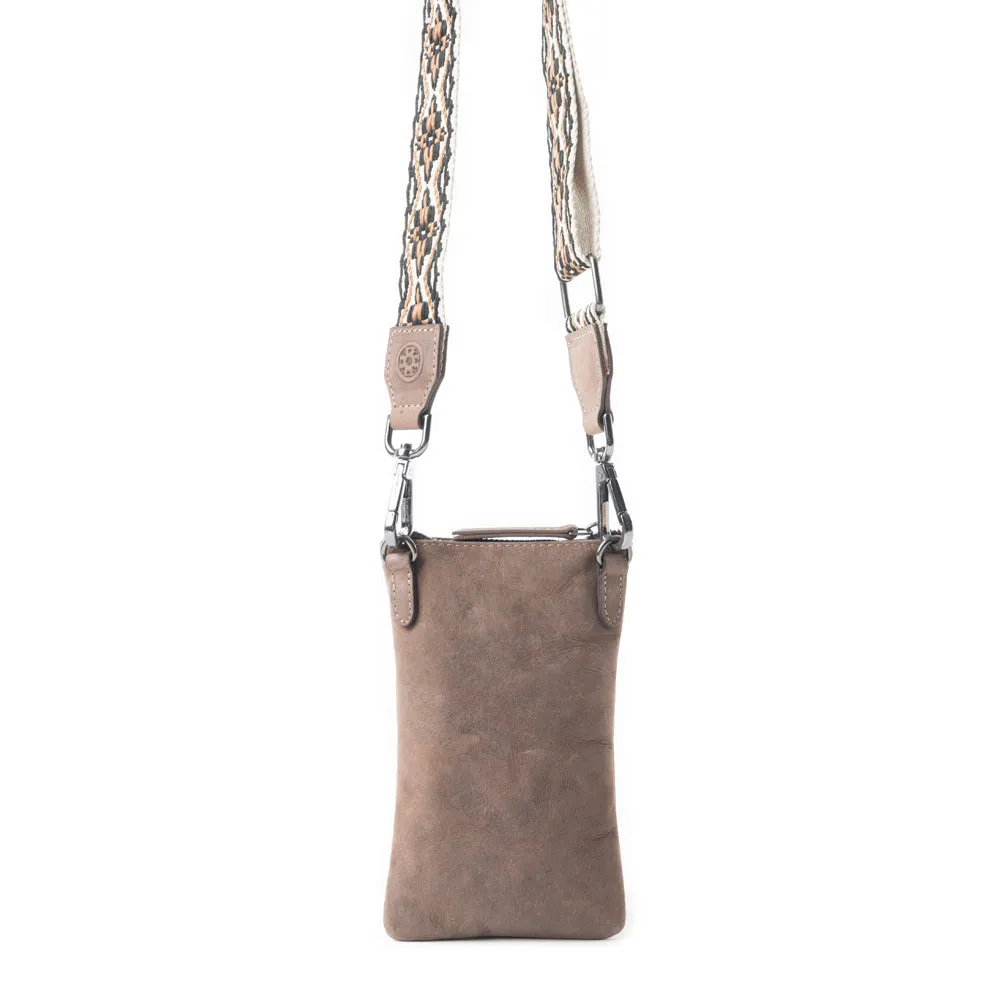 Saguaro Scout Leather Bag In Dark Brown sold by Myra Bag product image thumbnail 4