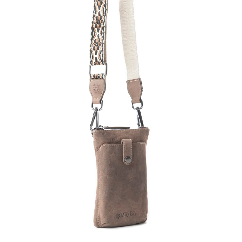 Saguaro Scout Leather Bag In Dark Brown sold by Myra Bag product image thumbnail 3