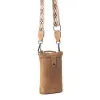Saguaro Scout Leather Bag In Mid Brown sold by Myra Bag