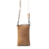 Saguaro Scout Leather Bag In Mid Brown sold by Myra Bag