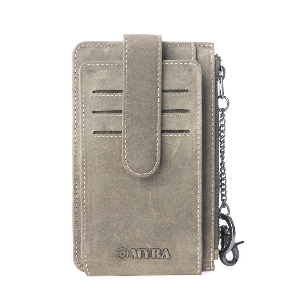 Windstone Credit Card Holder In Olive sold by Myra Bag