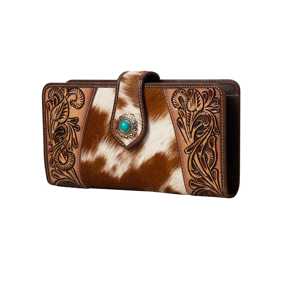 Roscoe Ridge Hand-Tooled Wallet sold by Myra Bag product image thumbnail 2
