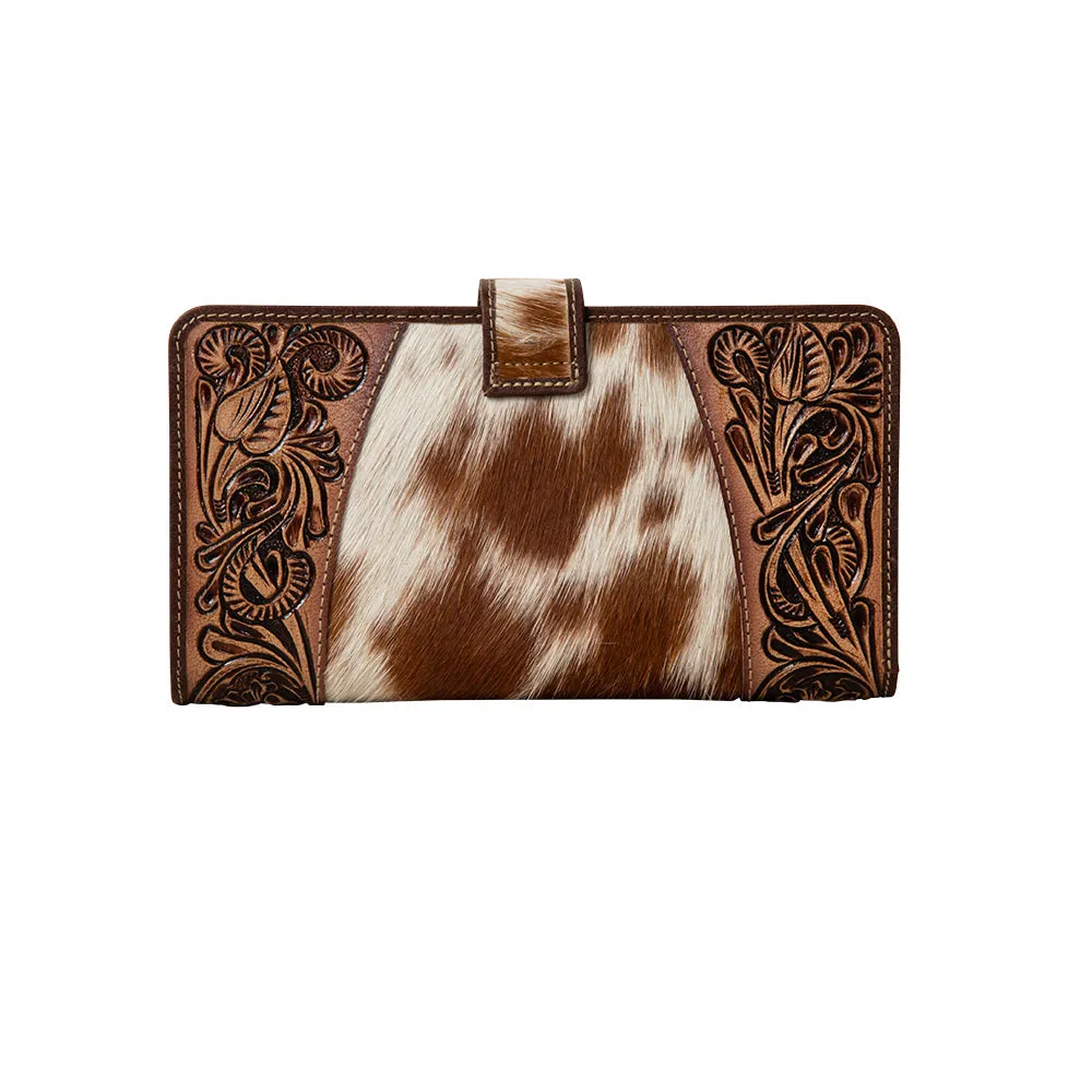 Roscoe Ridge Hand-Tooled Wallet sold by Myra Bag product image thumbnail 3
