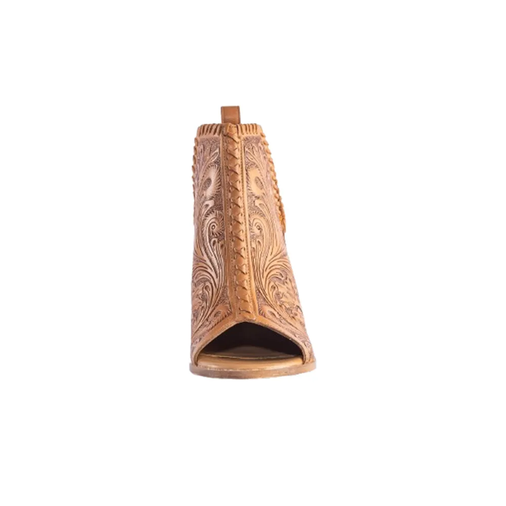 Persimmonee Heels In Brown sold by Myra Bag product image thumbnail 5