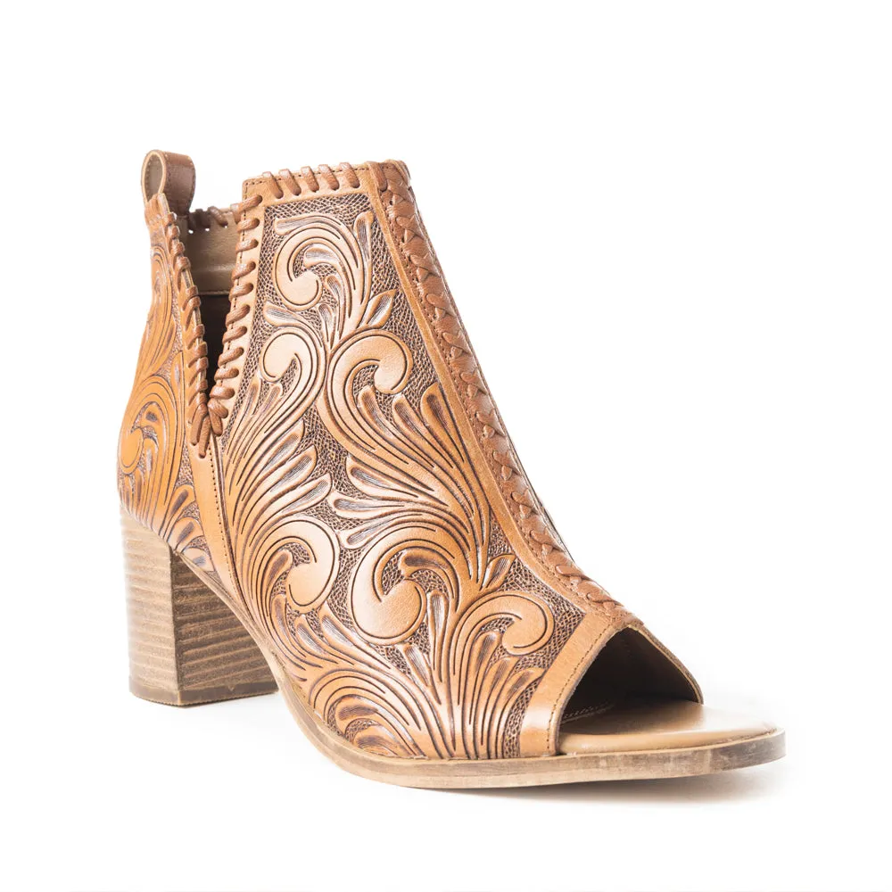 Persimmonee Heels In Dark Brown sold by Myra Bag product image thumbnail 2