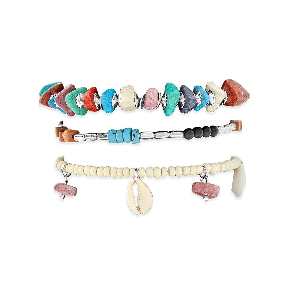 Mika's Kove Stacked Bracelet sold by Myra Bag