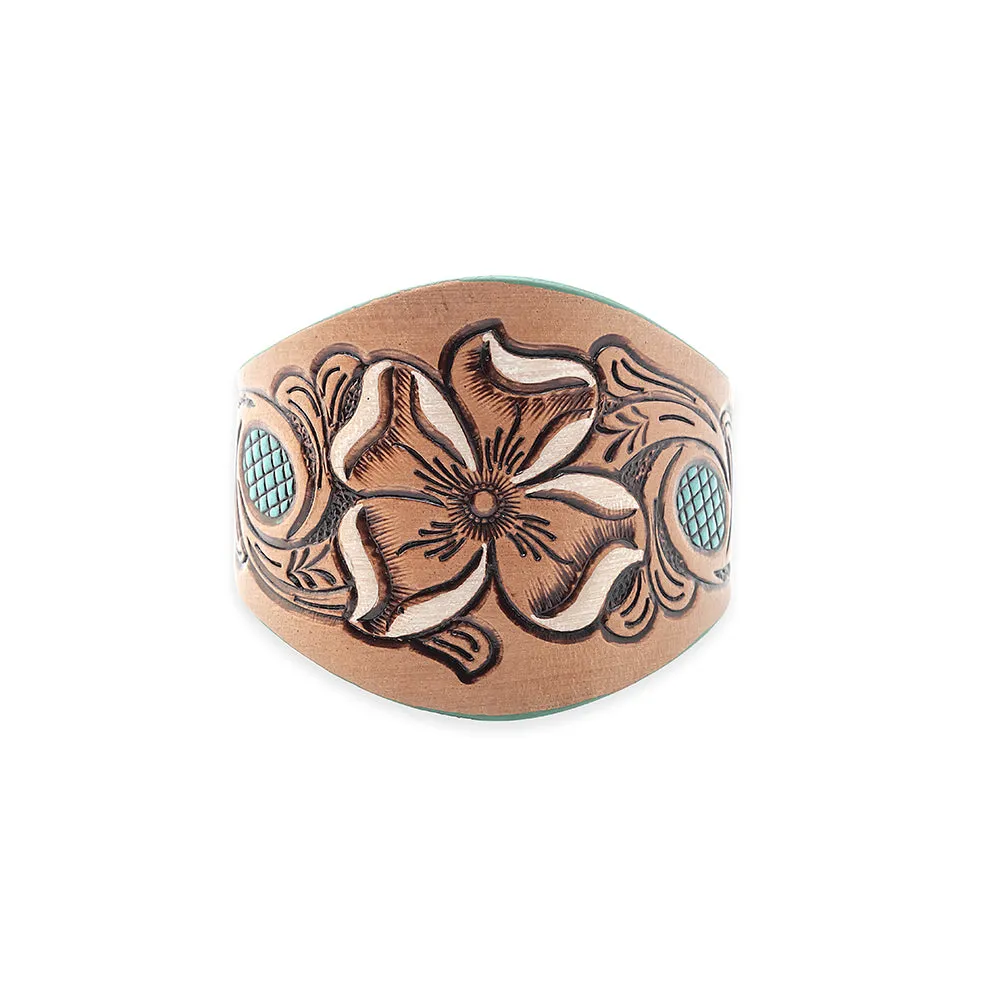 Desert Magnolia Dream Cuff Bracelet sold by Myra Bag