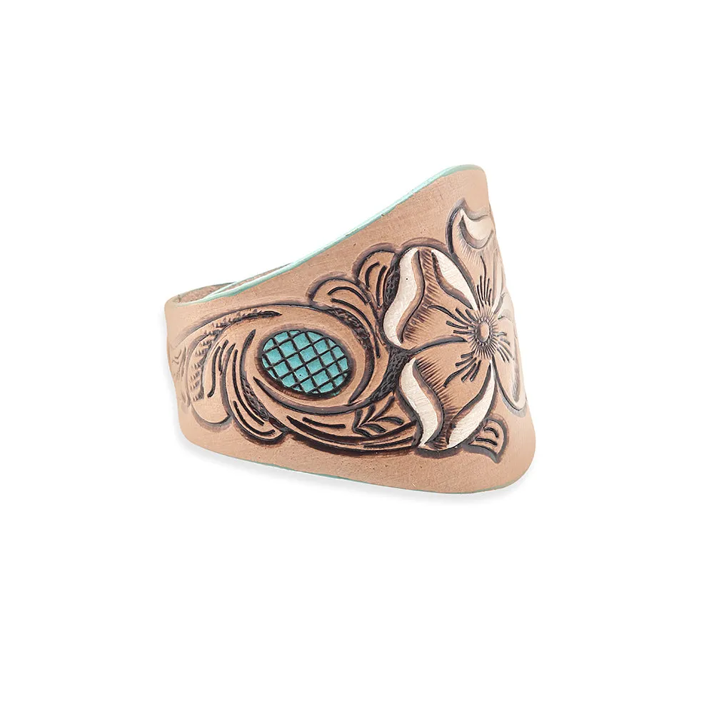 Desert Magnolia Dream Cuff Bracelet sold by Myra Bag product image thumbnail 2
