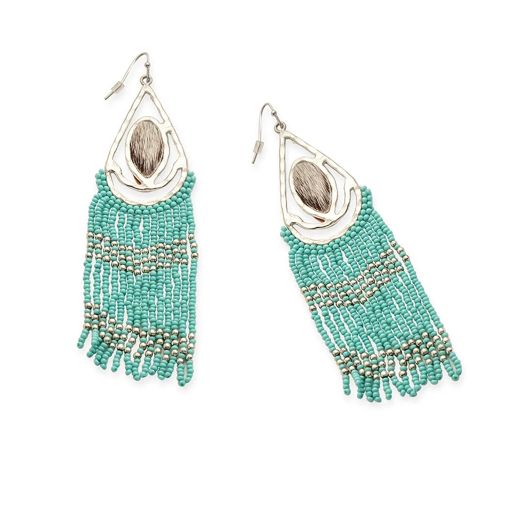 Shields of Protection Beaded Earrings sold by Myra Bag product image thumbnail 2