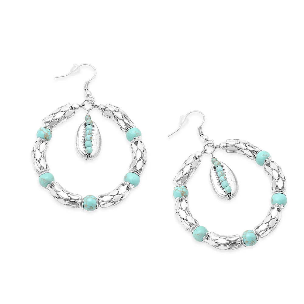 Moon Dancer Hoop Earrings sold by Myra Bag product image thumbnail 2
