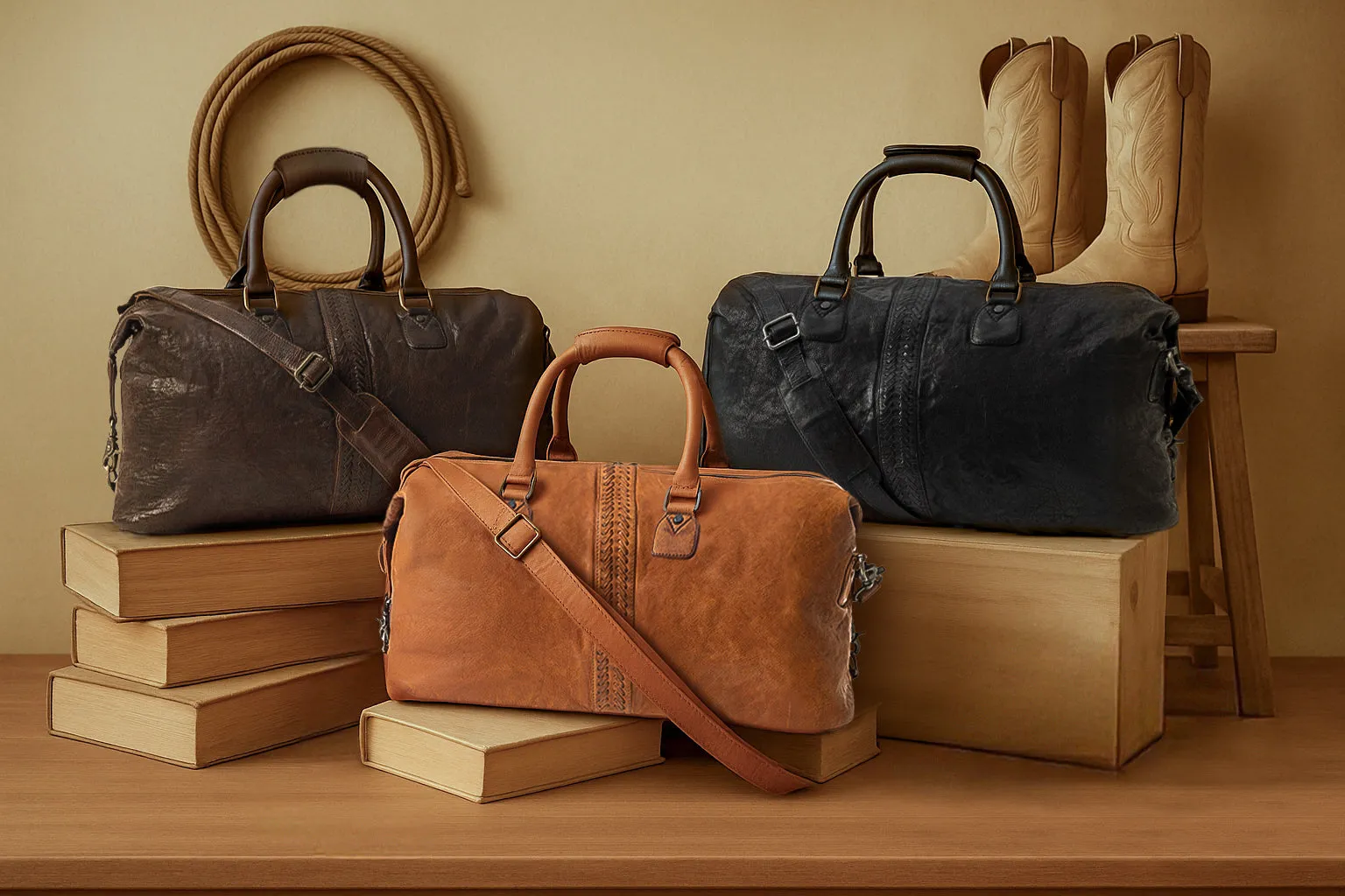 Prairie Wrangler Duffel Bag Varaint Combo sold by Myra Bag