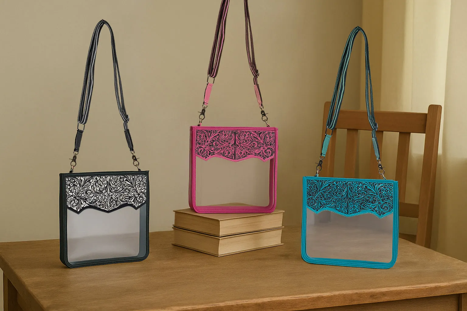 Pearlton Prairie Clear Bag Variant Combo sold by Myra Bag