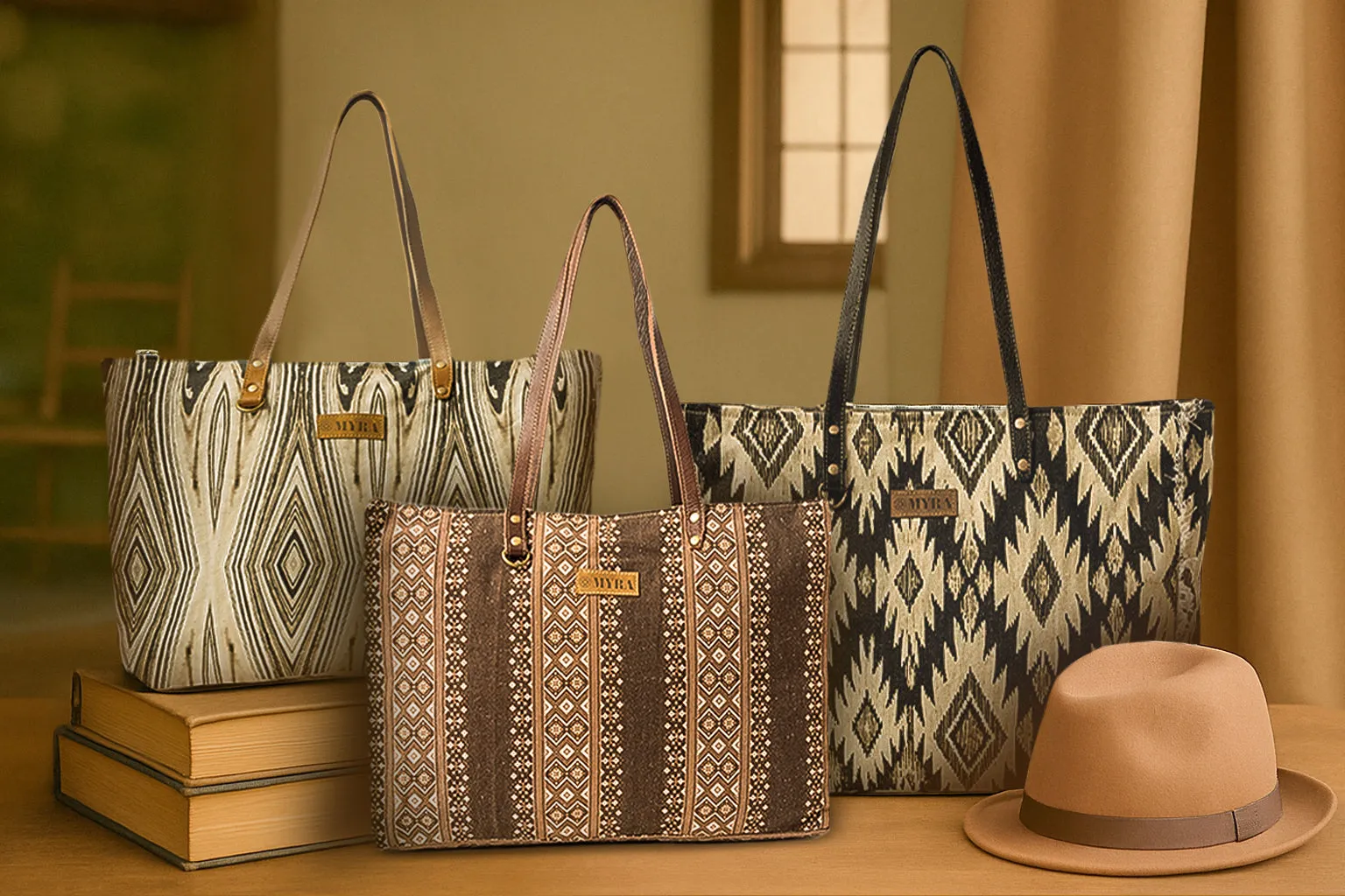 Tribal Spirit Adventure Weekender Bag Variant Combo sold by Myra Bag