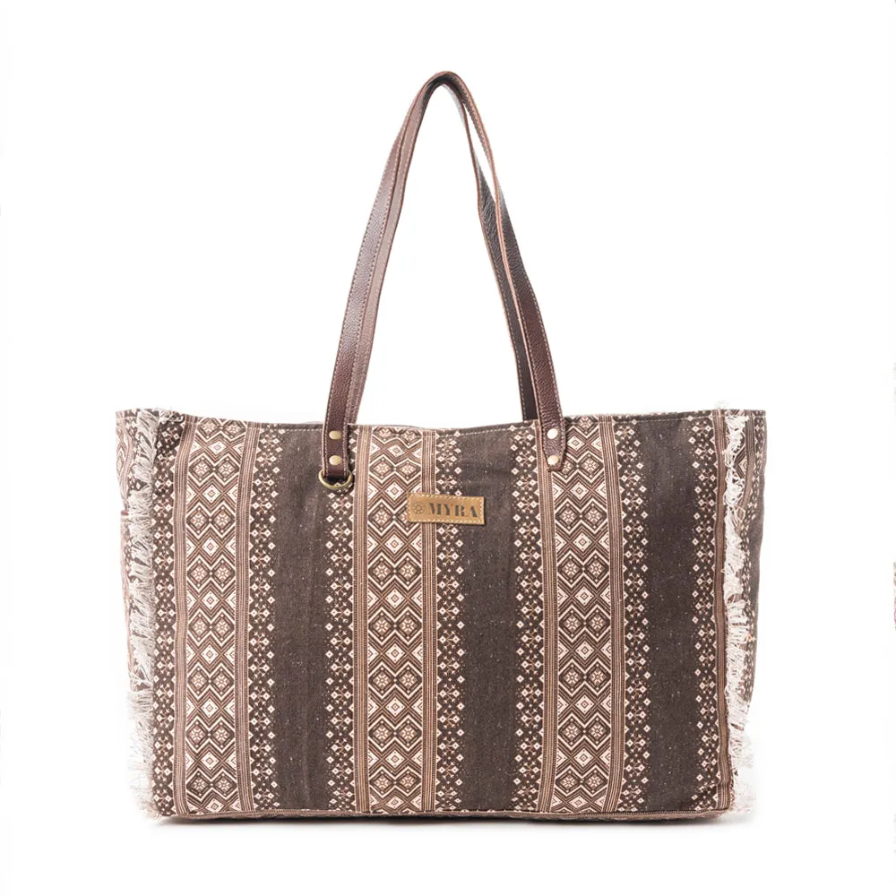 Tribal Spirit Adventure Weekender Bag Variant Combo sold by Myra Bag product image thumbnail 5