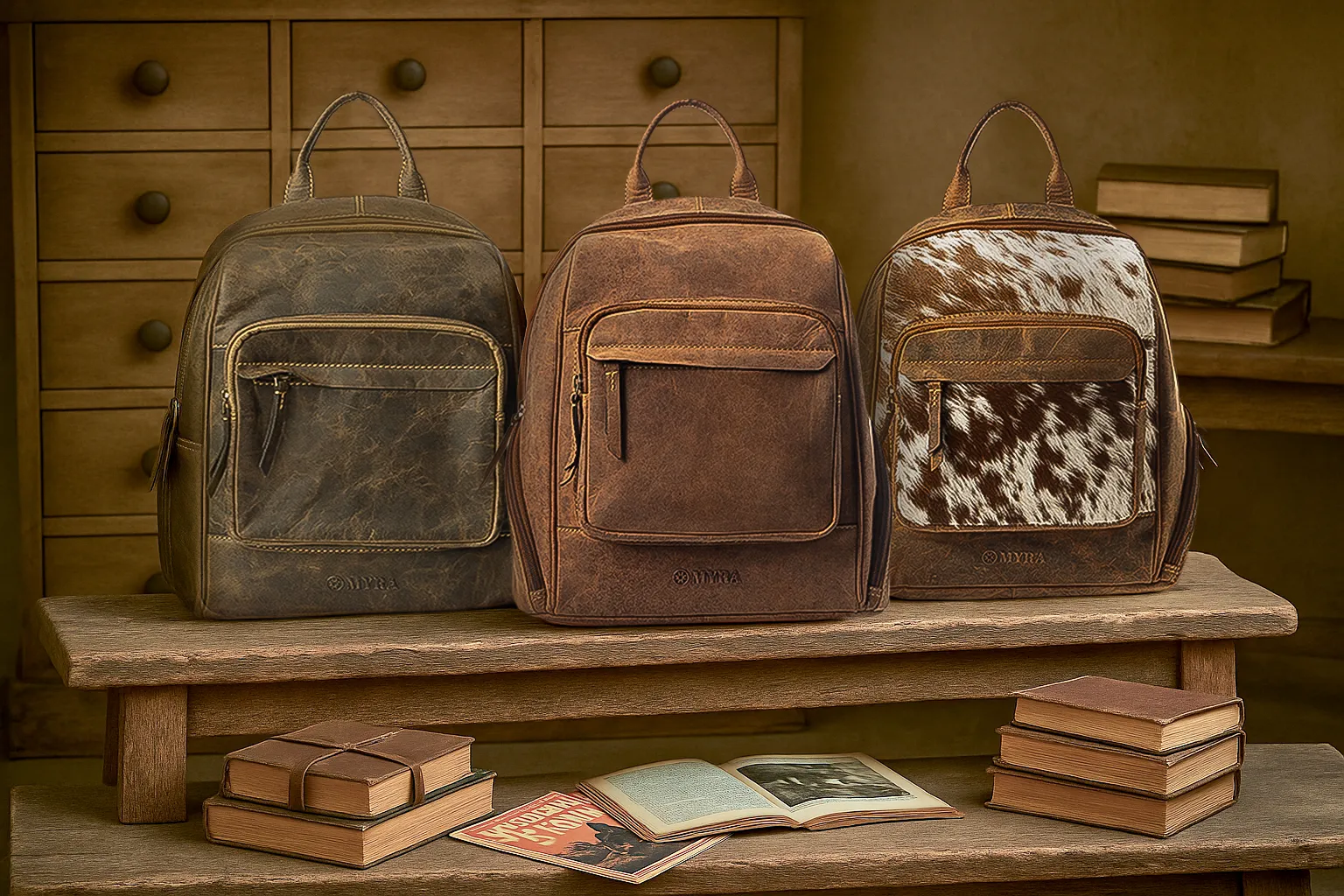 Mountain Range Backpack Bag Variant Combo sold by Myra Bag