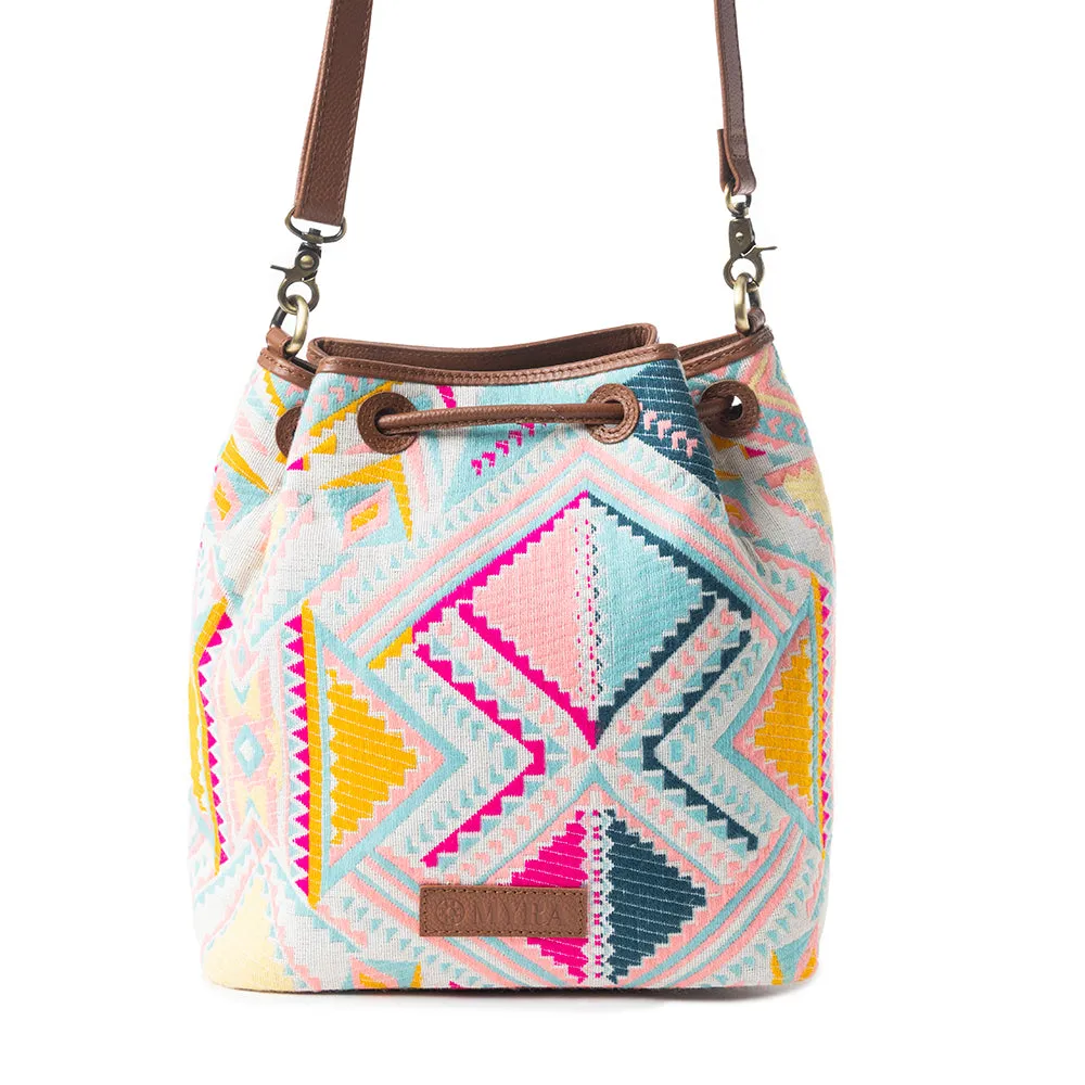 Pastel Desert Sunrise Bucket Bag Variant Combo sold by Myra Bag product image thumbnail 3