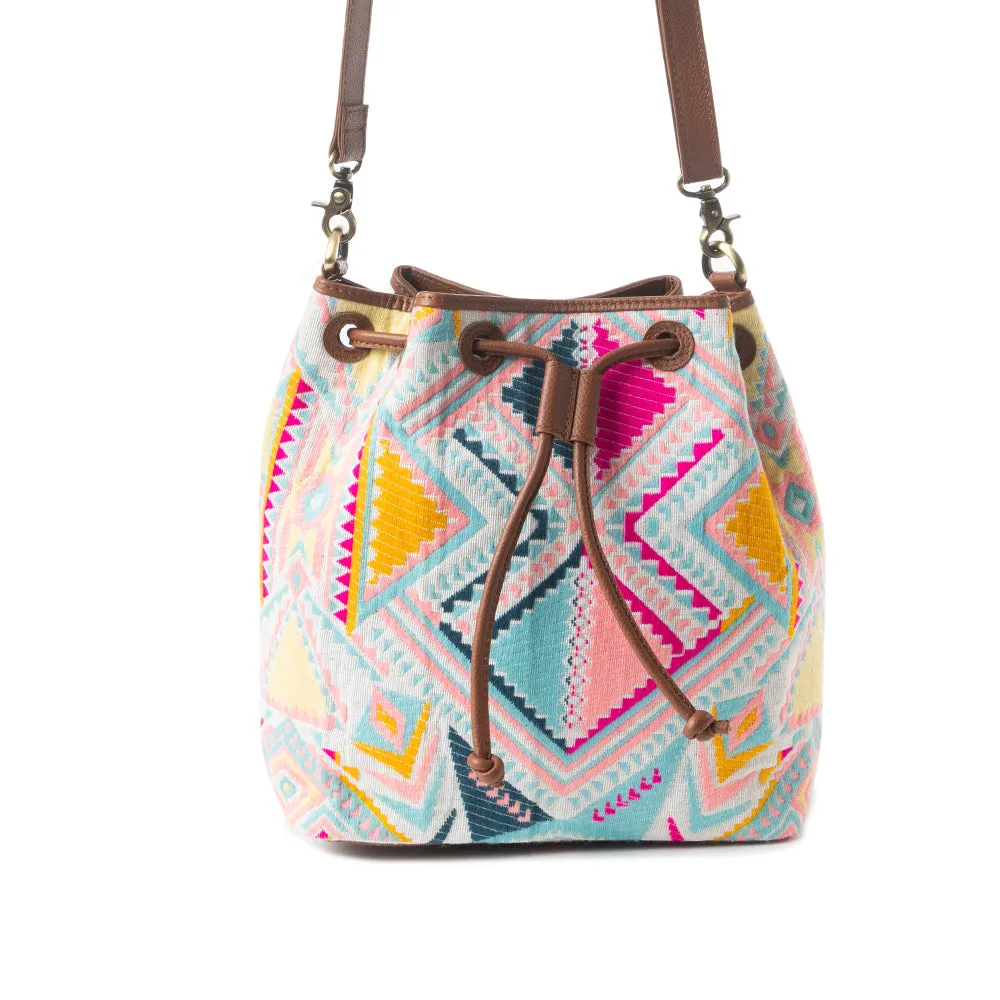 Pastel Desert Sunrise Bucket Bag Variant Combo sold by Myra Bag product image thumbnail 2
