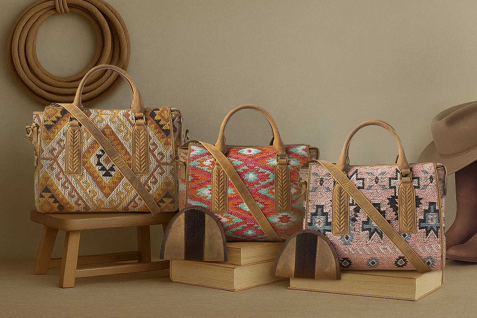 Amber Mesa Concealed Carry Handbag Variant Combo sold by Myra Bag