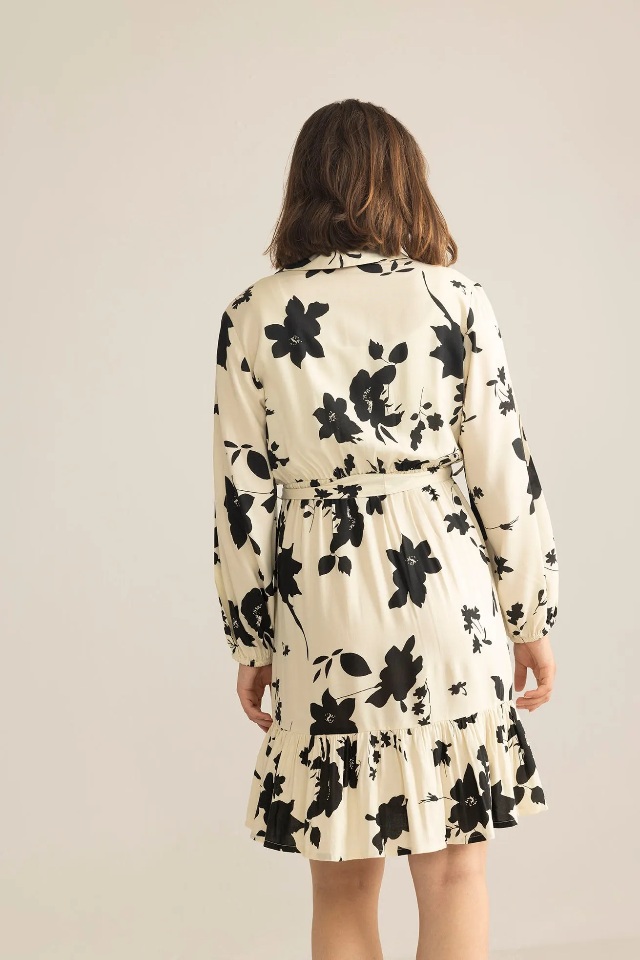 Vow & Vine Midi Dress in Ivory Dusk sold by Myra Bag product image thumbnail 3