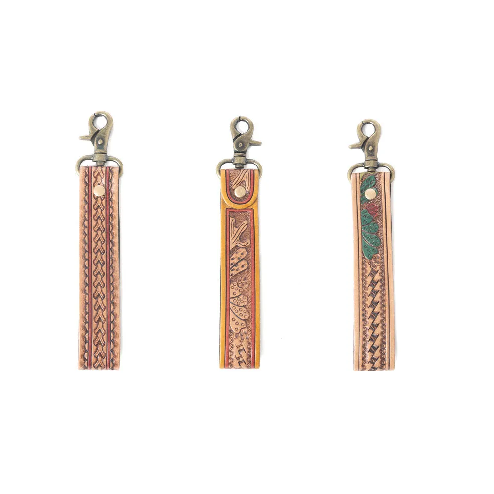 Bronco Loop Leather Key Fob Variant Combo sold by Myra Bag