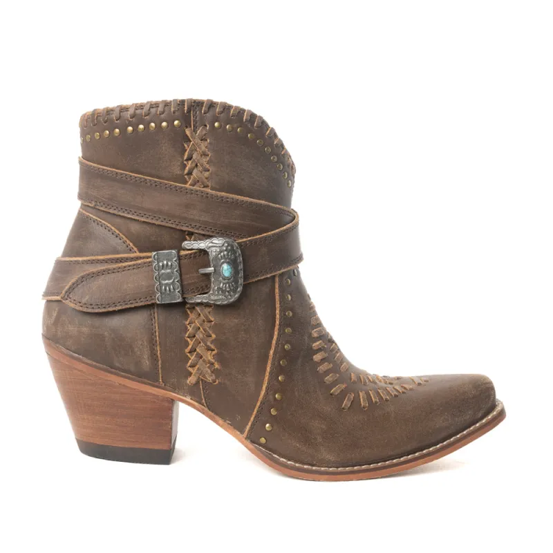 Haley's High Peak Booties sold by Myra Bag