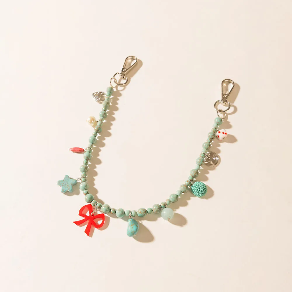 Nina’s Lucky Bag Charm in Ocean Blue sold by Myra Bag product image thumbnail 3