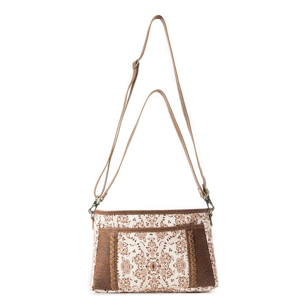 Wildflower Scroll Crossbody Bag Variant Combo sold by Myra Bag product image thumbnail 4