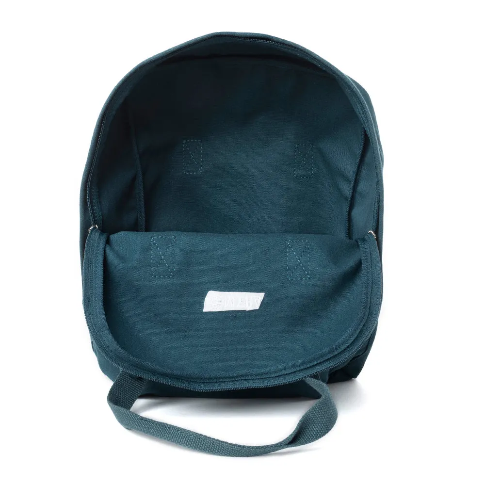 Pioneer Trek Canvas Backpack Bag in Blue sold by Myra Bag product image thumbnail 4