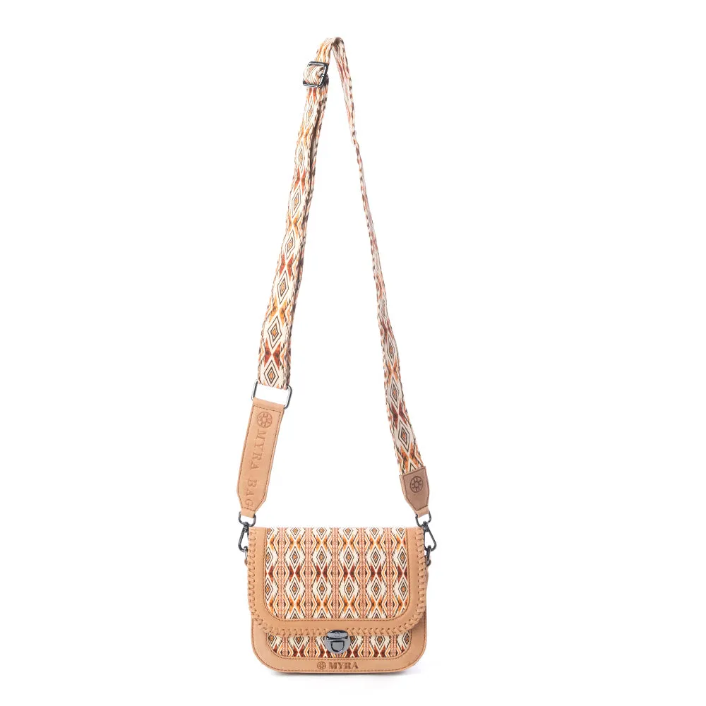 Sonora Sunset Crossbody Bag in Desert Sage sold by Myra Bag product image thumbnail 2