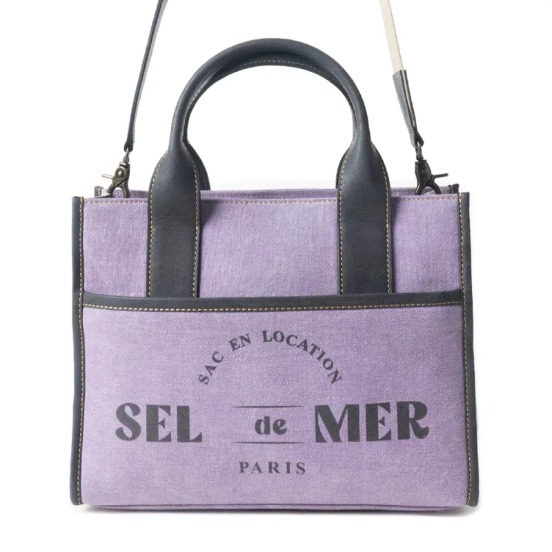 Sel de Mer Crossbody Bag in Purple sold by Myra Bag