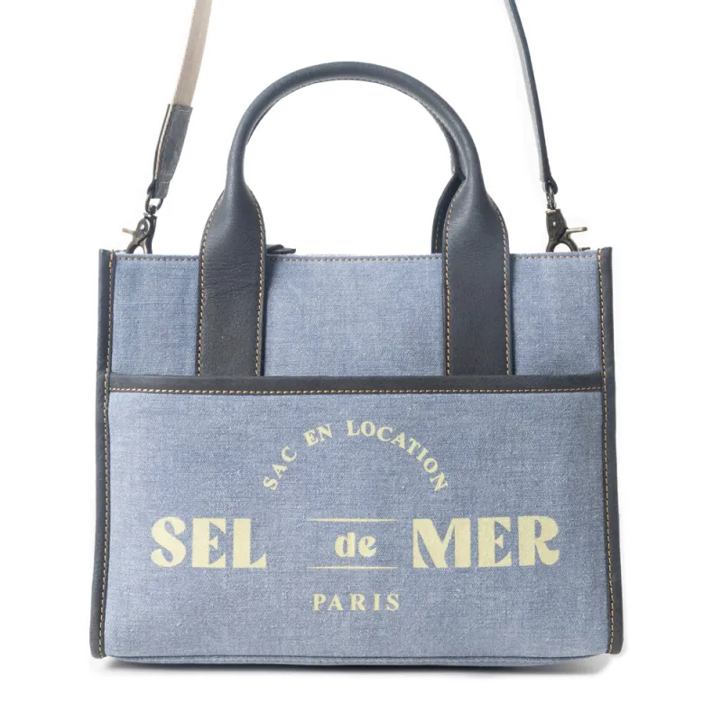Sel de Mer Crossbody Bag in Blue sold by Myra Bag