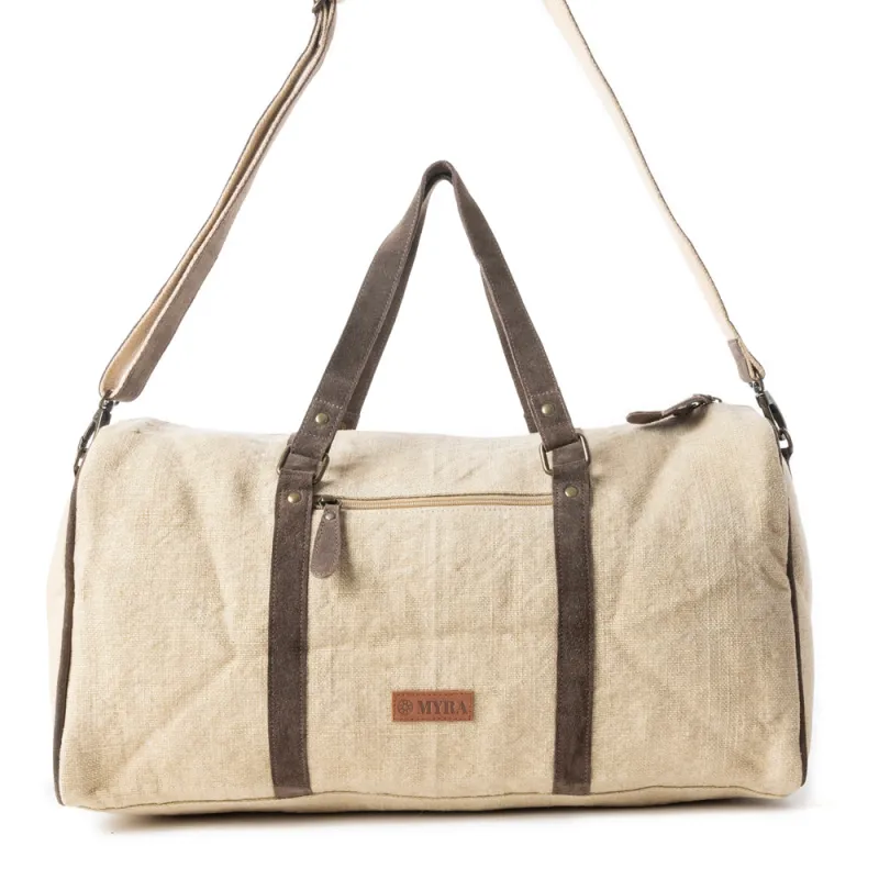Rustic Roamer traveler Bag in Whiskey Tan sold by Myra Bag