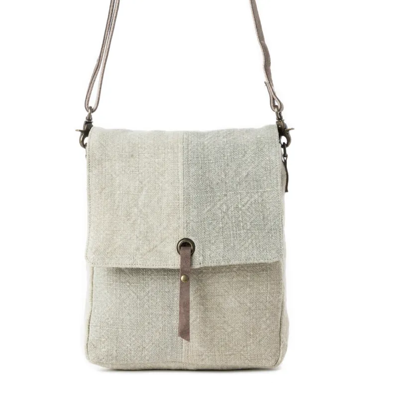 Prairie Winds Shoulder Bag in Ashwood Grey sold by Myra Bag