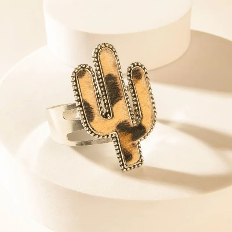 Victoria Ring in Cactus Brown sold by Myra Bag