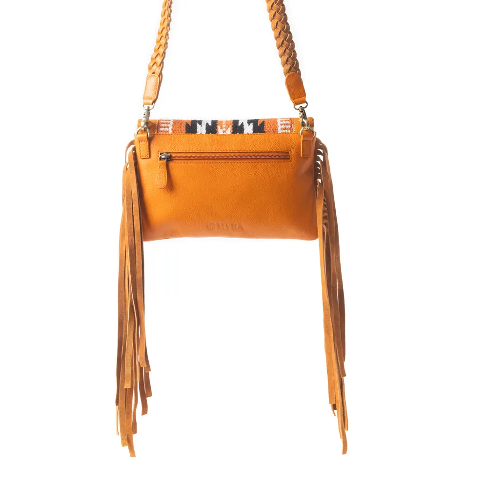 Mesa WingTrail Crossbody Bag in Amber Tan sold by Myra Bag product image thumbnail 4