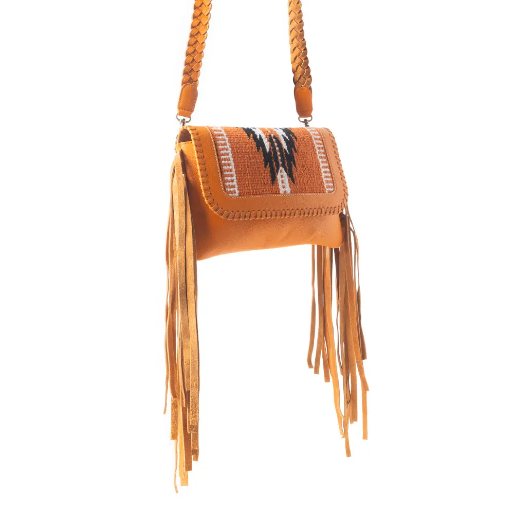 Mesa WingTrail Crossbody Bag in Amber Tan sold by Myra Bag product image thumbnail 3