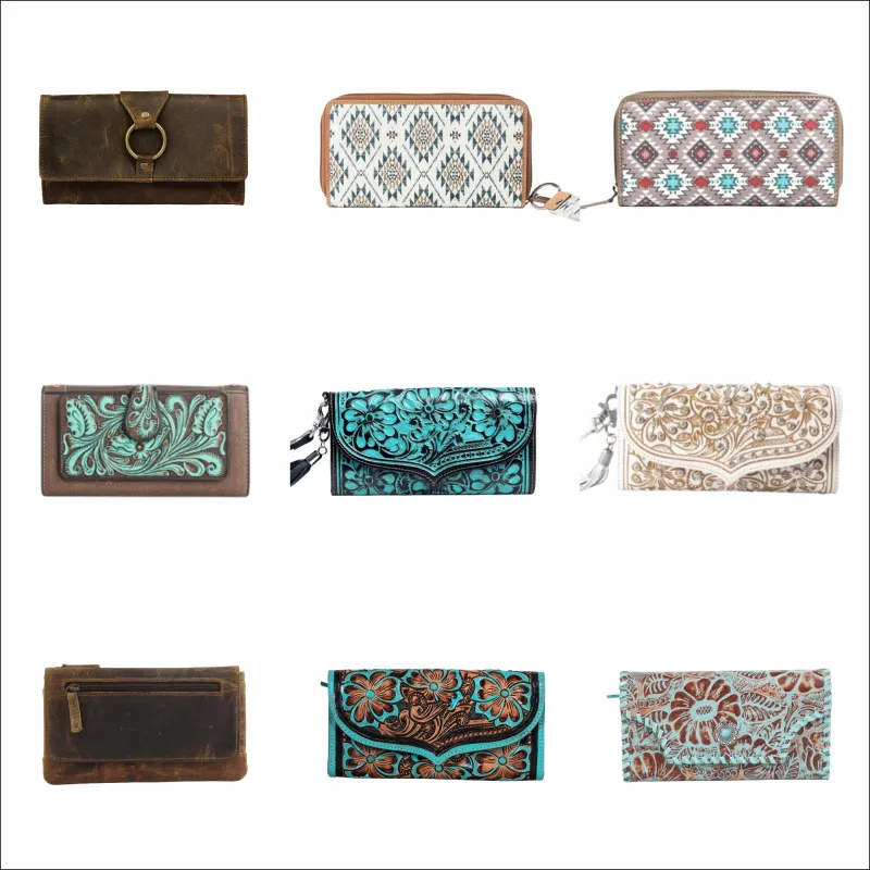 The Western Wanderer Wallet Best Seller Combo sold by Myra Bag
