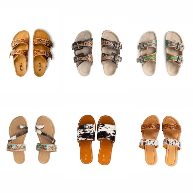 Rustic Wander Slides Best Seller Combo sold by Myra Bag