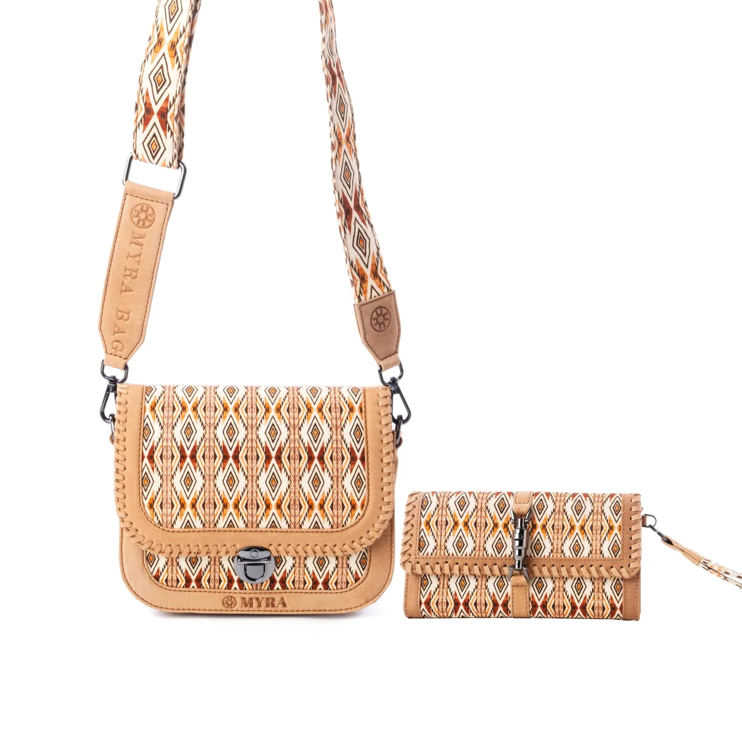 Sonora Sunset Bag & Wallet Combo sold by Myra Bag