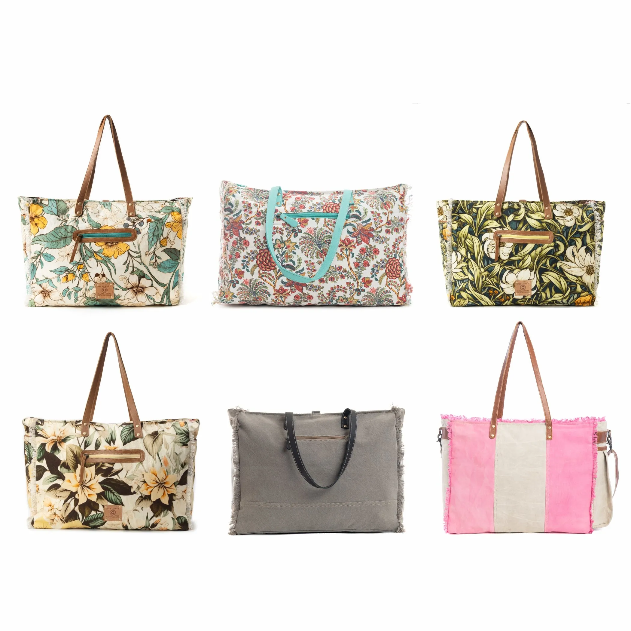 Lovely Florals Weekender Bag Bundle sold by Myra Bag product image thumbnail 2