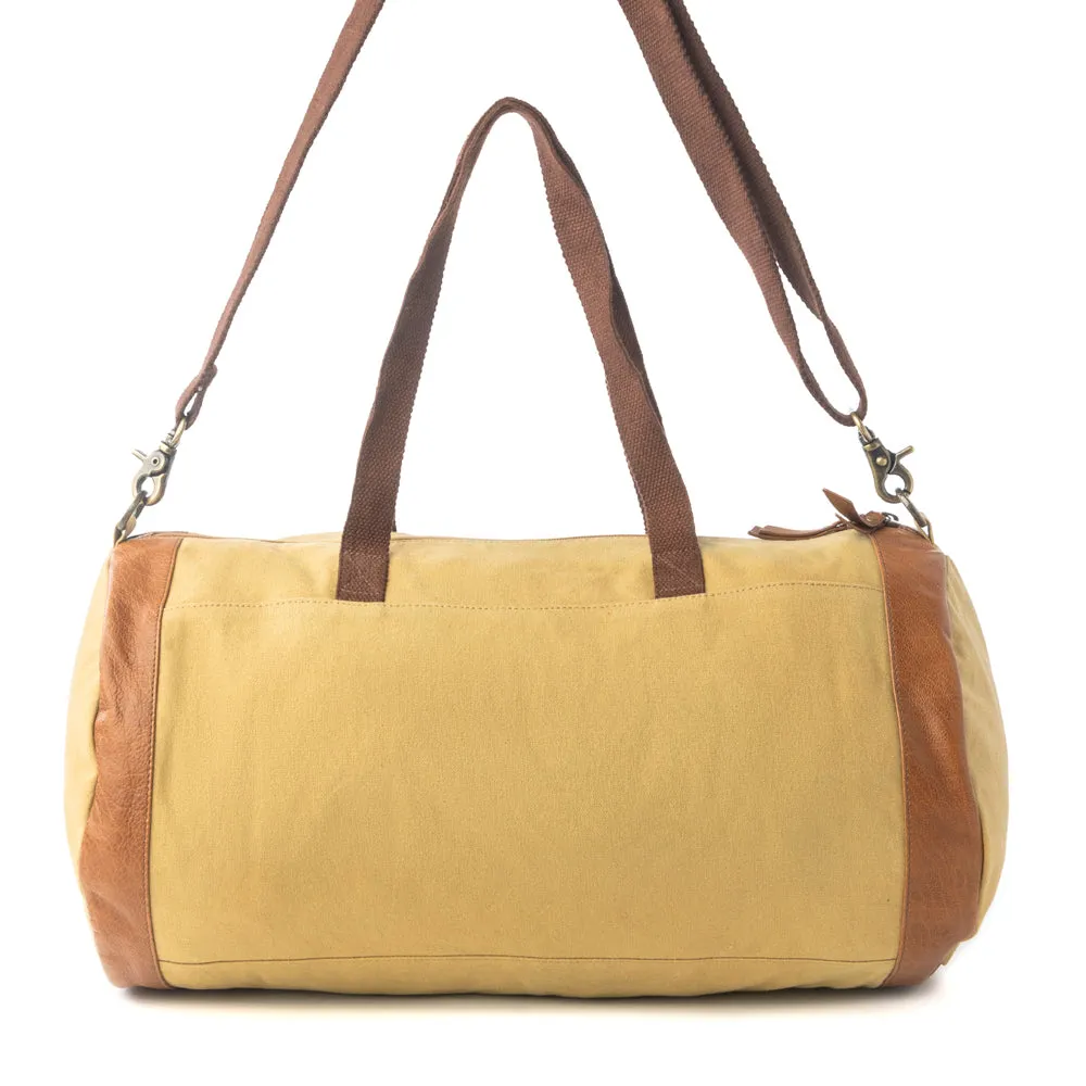 Goods Amberstone Duffel Bag in Sahara Gold sold by Myra Bag product image thumbnail 4